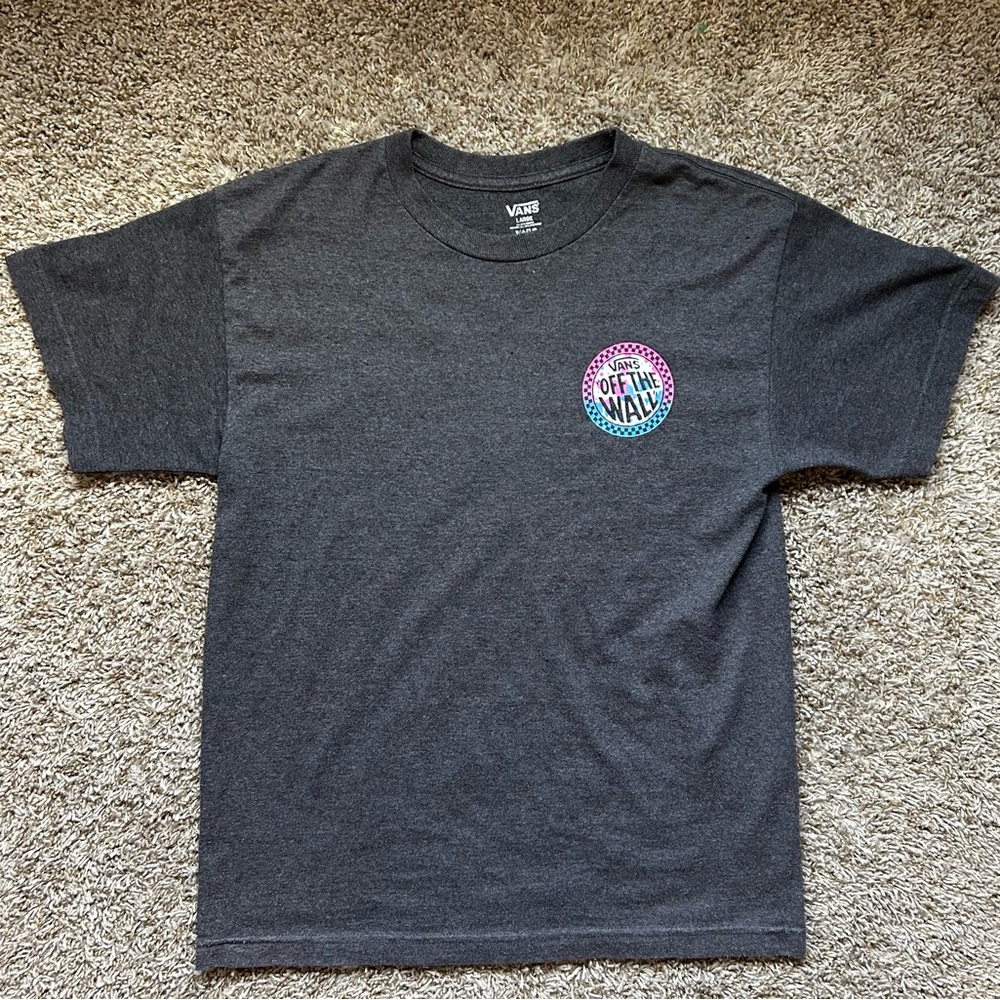 Vans Paint Logo Boys Large T-Shirt